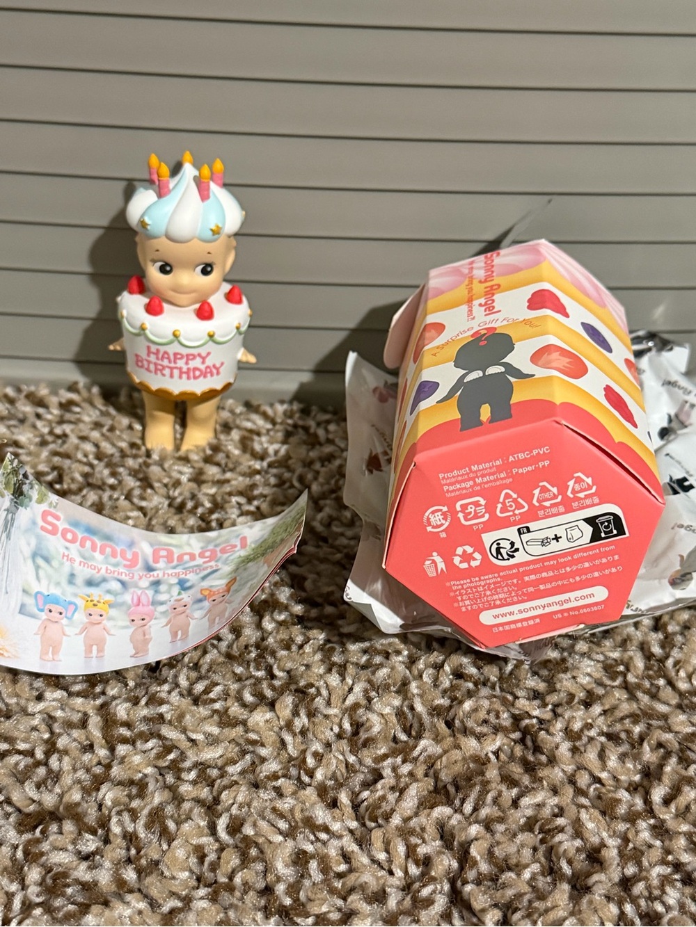 Sonny angel Happy Birthday Figurine limited edition